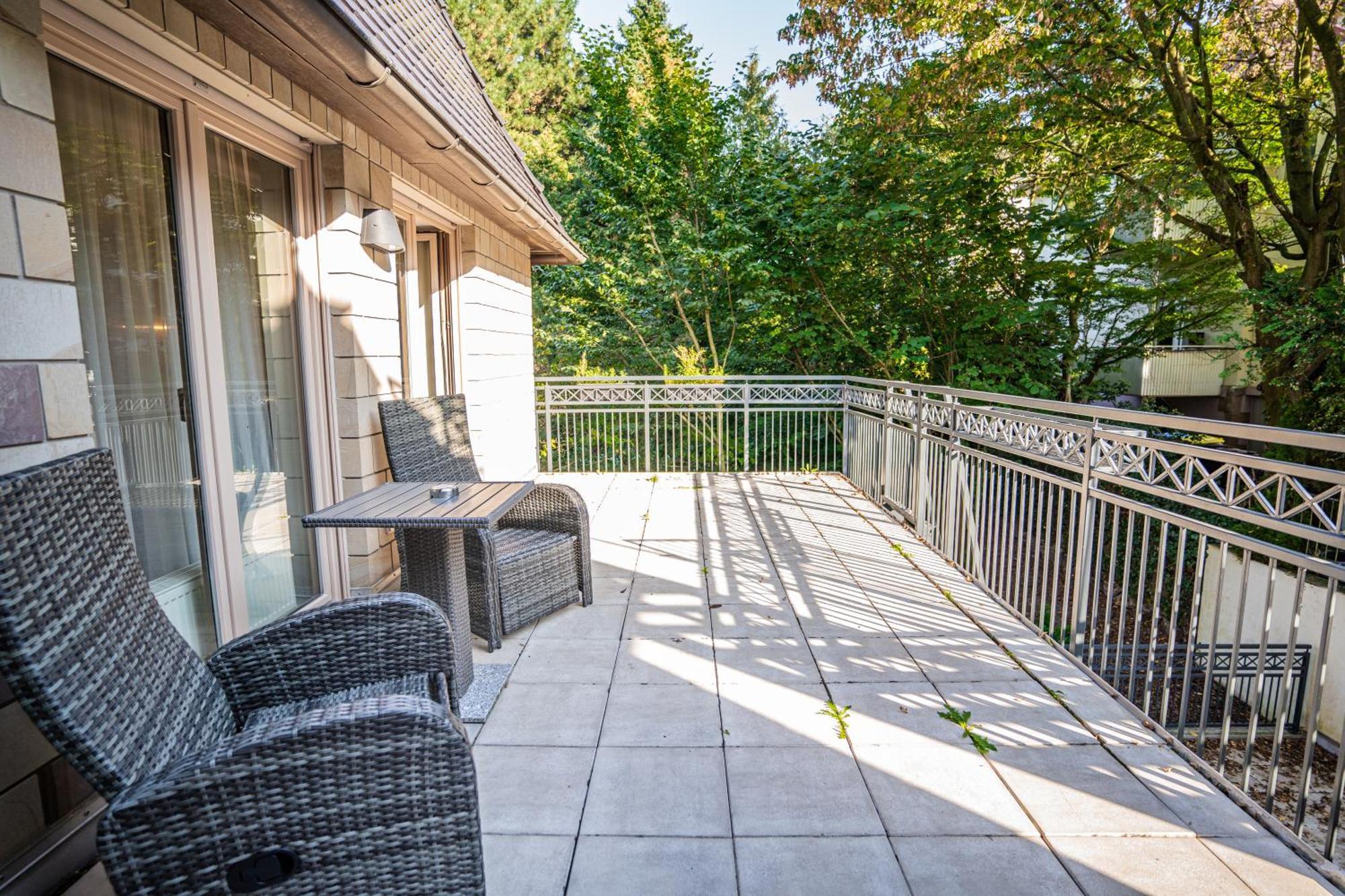 Hotel Cityhome Am Kurpark Bad Salzuflen Exteriör bild