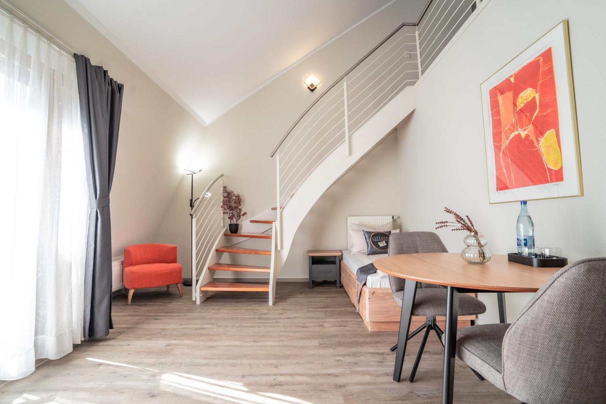 Hotel Cityhome Am Kurpark Bad Salzuflen Exteriör bild