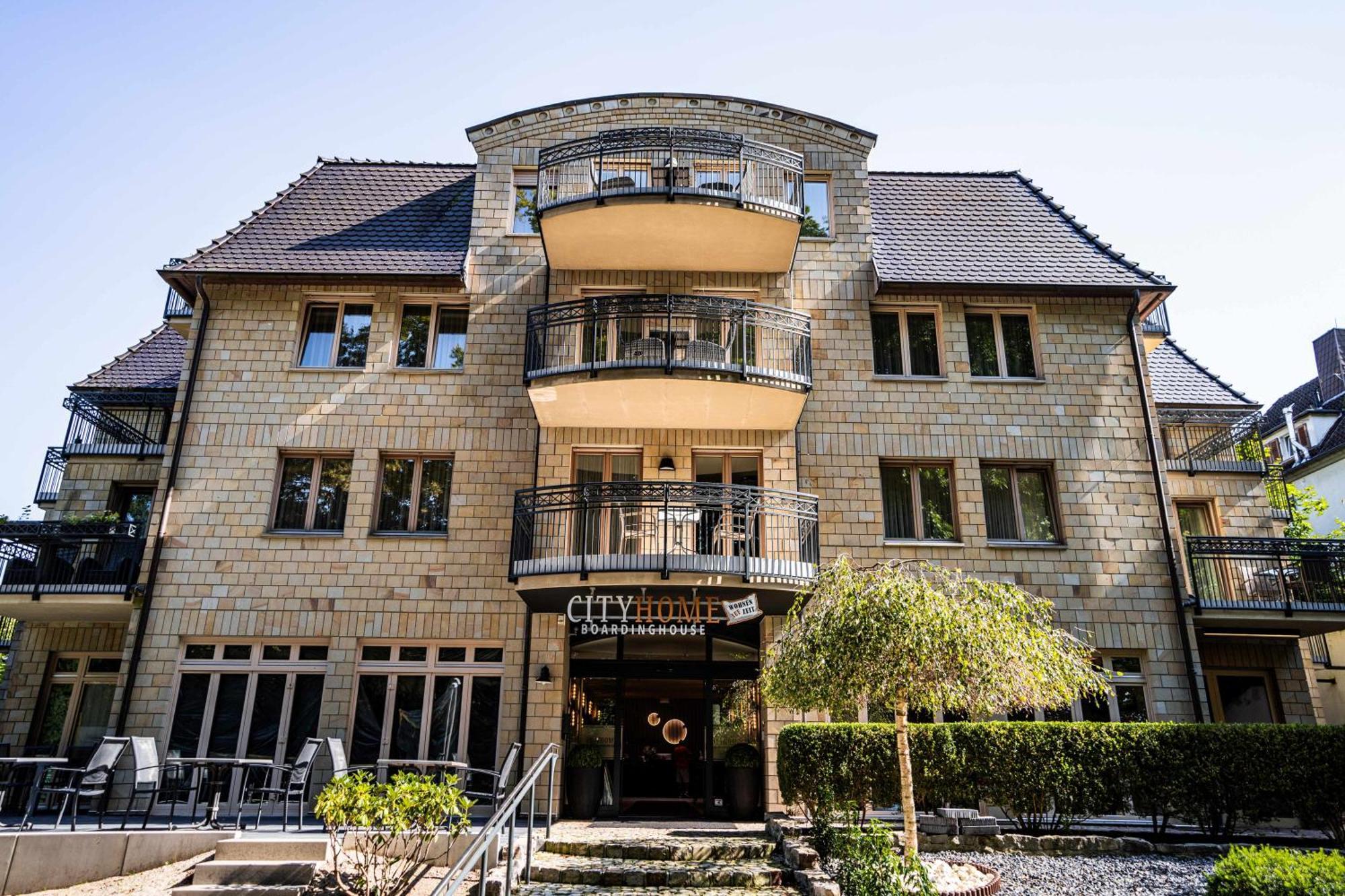 Hotel Cityhome Am Kurpark Bad Salzuflen Exteriör bild